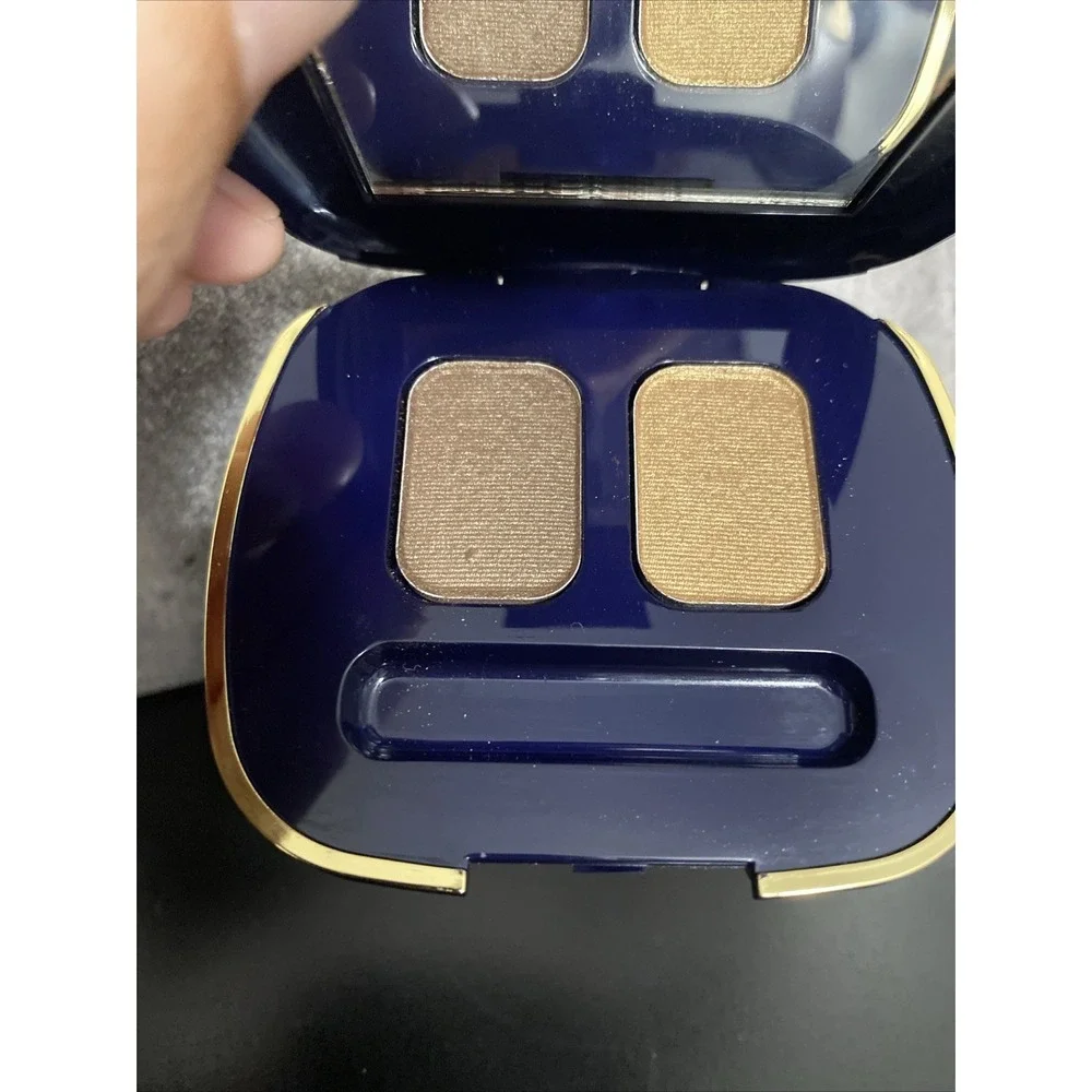Avon Powder Eyeshadow Duo #5 Bronze / Gold Eye Shadow New